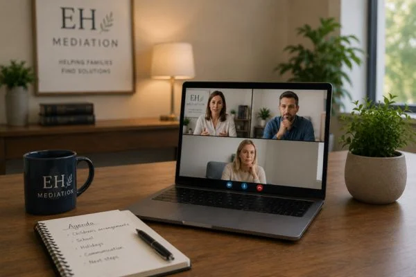 child access mediation Eastbourne online meeting.